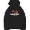 Retro Jurassic Park T-Rex Logo Hoodie