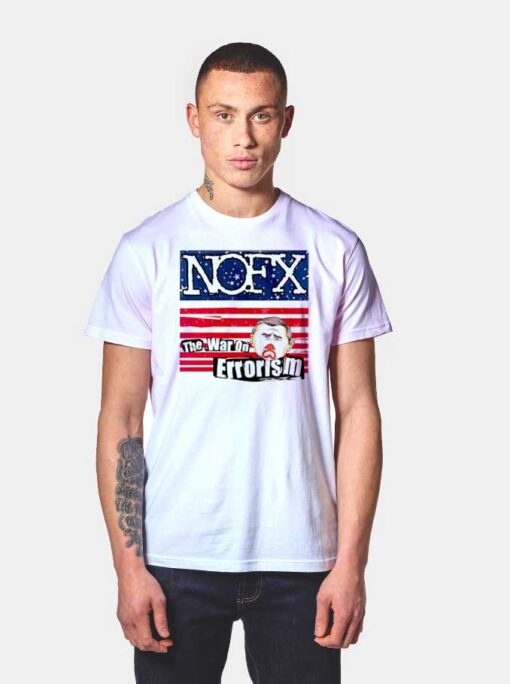 Retro NOFX The War On Errorism T Shirt