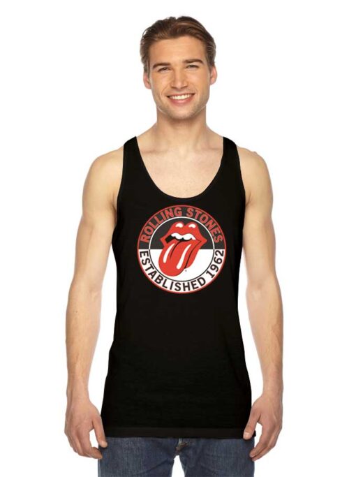 Retro Rolling Stones Established 1962 Tank Top