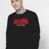 Retro Senior Things Graduation Seniors 2020 Sweatshirt