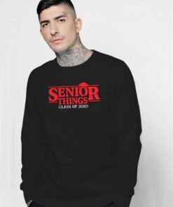 Retro Senior Things Graduation Seniors 2020 Sweatshirt