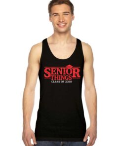 Retro Senior Things Graduation Seniors 2020 Tank Top