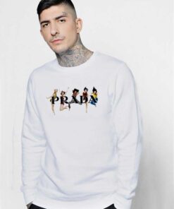 Retro Spice Girls Band Prada Sweatshirt