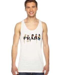 Retro Spice Girls Band Prada Tank Top