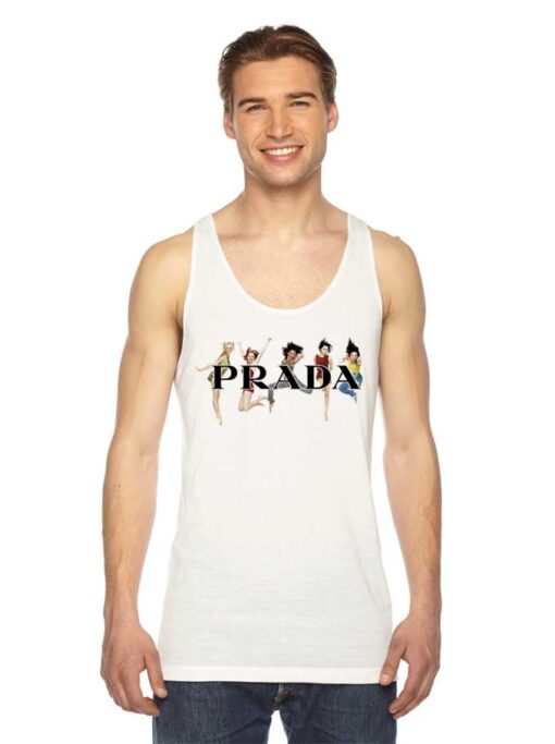 Retro Spice Girls Band Prada Tank Top