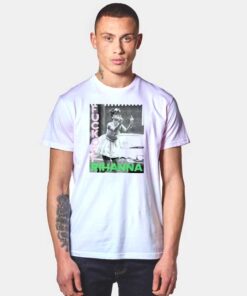 Rihanna Fuck Off London Calling Style T Shirt