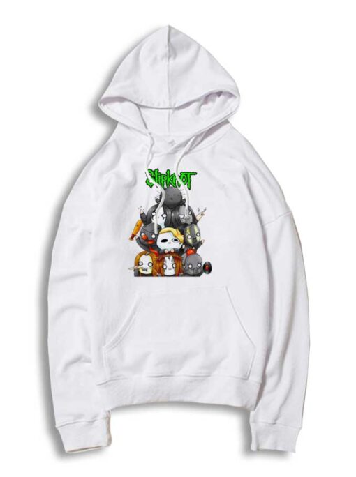 Slipknot Chibi Style Cartoon Band Hoodie