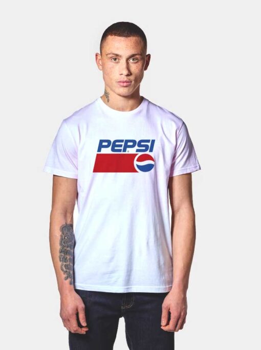 Soft Drink King Pepsi Logo T Shirt