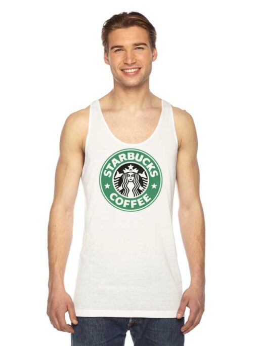 Starbucks Coffee Cafe Logo Tank Top