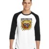 Sun Sublime 40oz To Freedom Band Raglan Tee