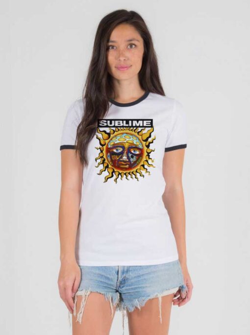 Sun Sublime 40oz To Freedom Band Ringer Tee