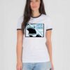 Super Shark Blondie Band Ringer Tee