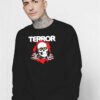 Terror Bones Skull Band Sweatshirt