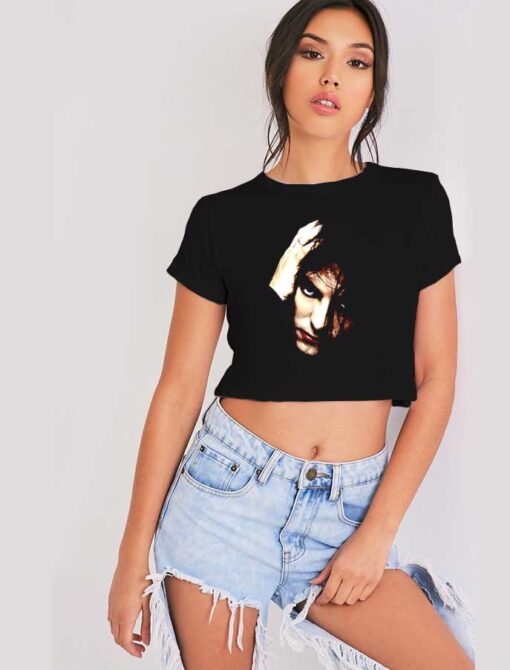 The Cure Robert Smith Band Crop Top Shirt