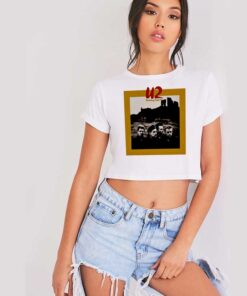 The Unforgettable Fire U2 Band Logo Crop Top Shirt