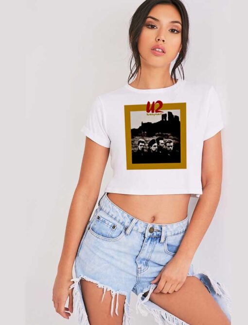 The Unforgettable Fire U2 Band Logo Crop Top Shirt