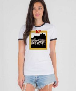 The Unforgettable Fire U2 Band Logo Ringer Tee