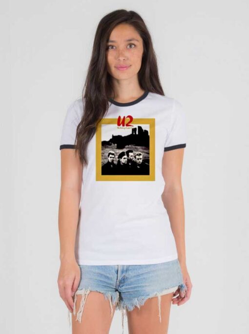 The Unforgettable Fire U2 Band Logo Ringer Tee