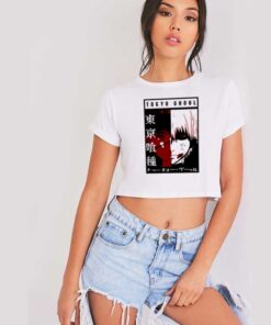 Tokyo Ghoul The Two Side Face Crop Top Shirt