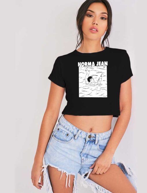 Vintage Drowning Norma Jean Crop Top Shirt