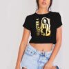 Vintage Lily Munster Girl Show Crop Top Shirt