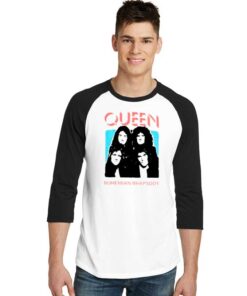 Vintage Queen Bohemian Rhapsody Raglan Tee