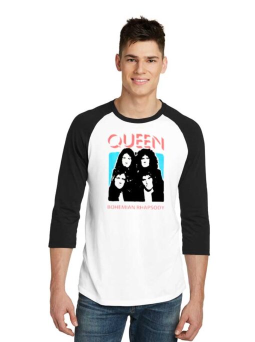 Vintage Queen Bohemian Rhapsody Raglan Tee