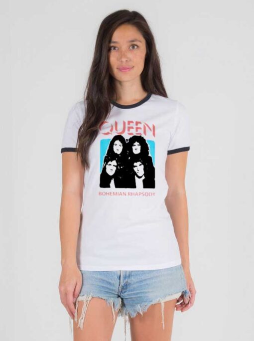 Vintage Queen Bohemian Rhapsody Ringer Tee