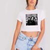 Vintage Red House Painters Crop Top Shirt