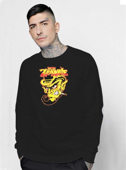 Vintage Rob Zombie Band Logo Sweatshirt