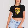 Vintage Rob Zombie Band Logo Crop Top Shirt