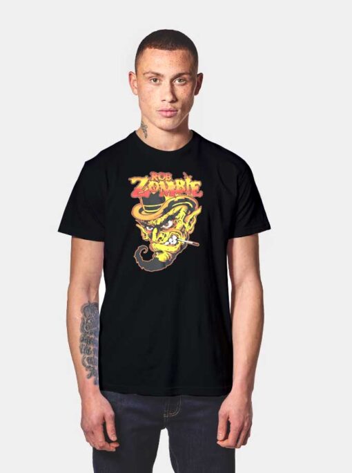 Vintage Rob Zombie Band Logo T Shirt