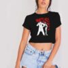 Whatever You Say Mr J Joker Villain Crop Top Shirt