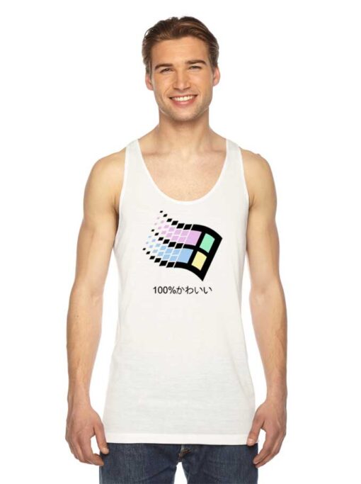 Windows Classic 100 Percent Japanese Tank Top