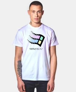 Windows Classic 100 Percent Japanese T Shirt