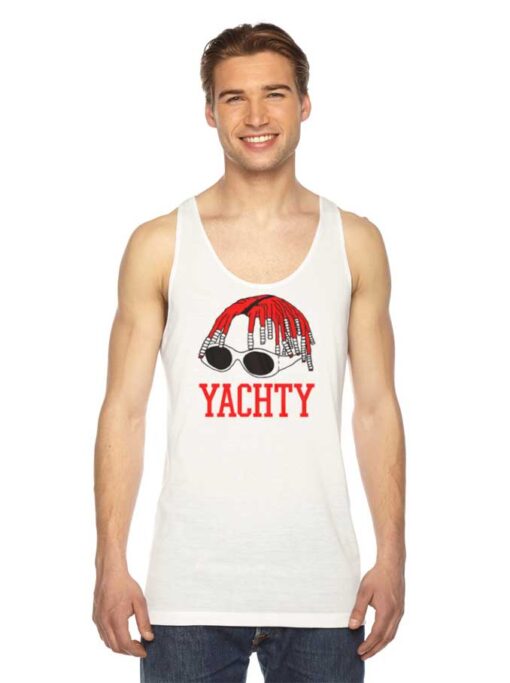 Yachty Glasses Dreadlock Hair Tank Top