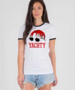 Yachty Glasses Dreadlock Hair Ringer Tee