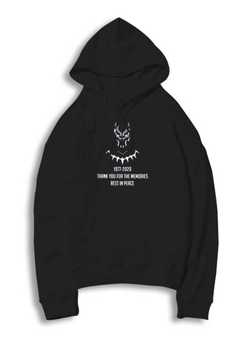 1977-2020 Wakanda Panther Rest In Peace Hoodie