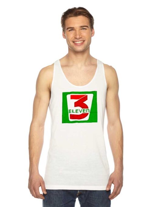 3 Eleven Logo 7 11 Inspired Parody Tank Top