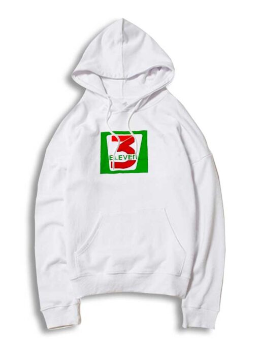 3 Eleven Logo 7 11 Inspired Parody Hoodie