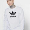 Adidas Parody Alcohol Bottle Inspired Sweatshirt