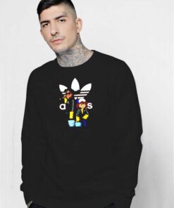 Adidas Steve And Dustin Stranger Things Sweatshirt