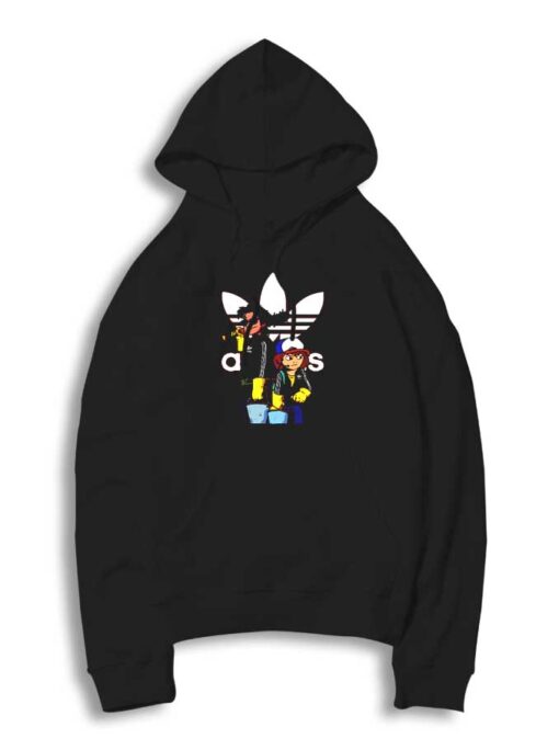 Adidas Steve And Dustin Stranger Things Hoodie