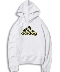 Adidog Parody Dog Bones Logo Hoodie