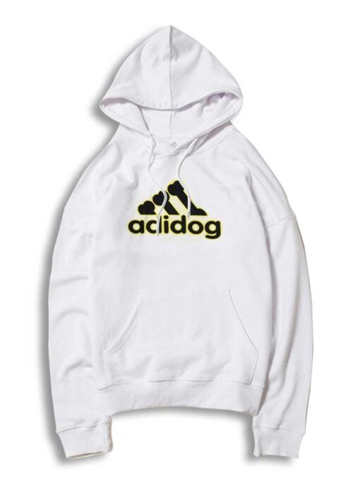 Adidog Parody Dog Bones Logo Hoodie