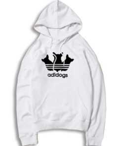 Adidogs Inspired Dog Adidas Parody Hoodie