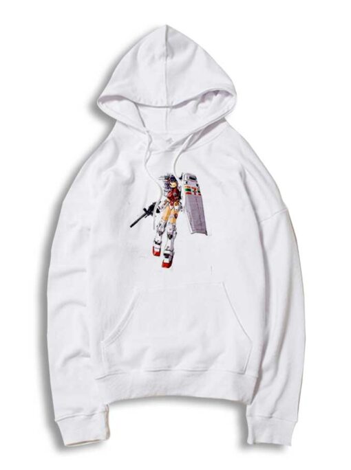 Anime Girl 7 Eleven Gundam Robot Hoodie