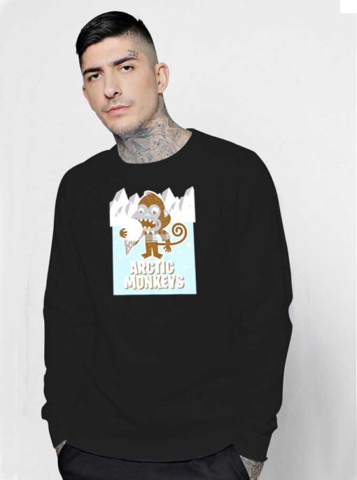 Arctic Monkeys Poster Snowball Sweatshirt