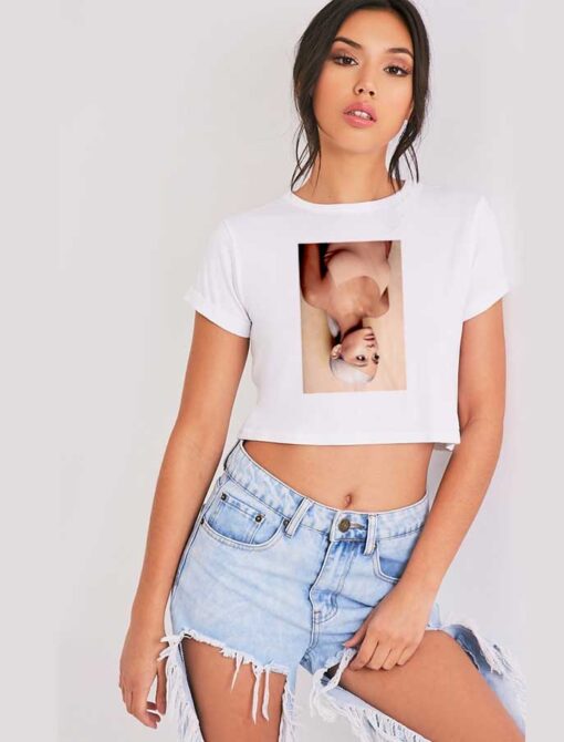 Ariana Grande Sweetener Reverse Photo Crop Top Shirt