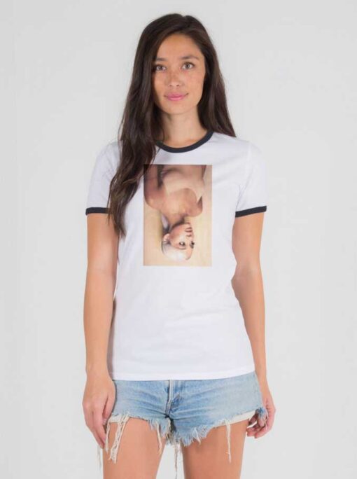 Ariana Grande Sweetener Reverse Photo Ringer Tee